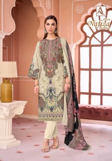 Alok suit nafiza-08 wholesale dress materials in tirupur